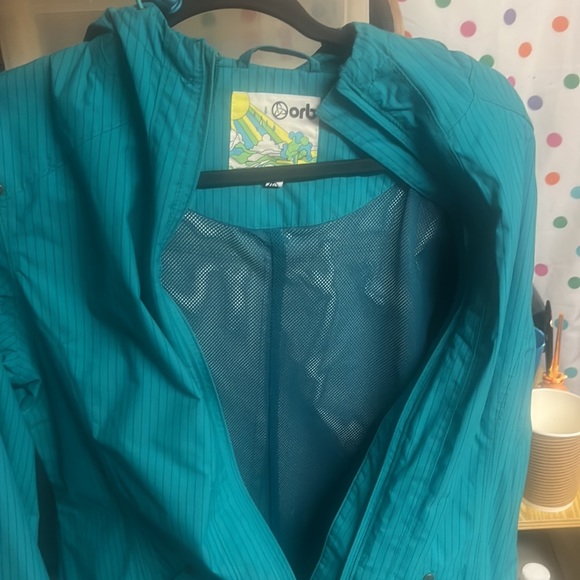 *2* Waterproof Fall / Spring sz M jackets O’Neill & Orb. Bright :) $6.99 ship - Picture 3 of 7